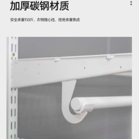 得尔嘉金属衣柜衣帽间零甲醛开放式衣柜砌墙衣柜金属置物架