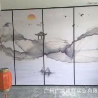 佛山移动隔墙 酒店活动屏风 折叠门 活动隔断 会议室可推隔墙工厂  20平方米