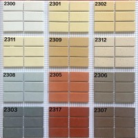 福建外墙砖 23x48mm通体外墙砖工程小区纸皮砖 彩码砖 马赛克瓷砖50平方米